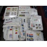 Around Two Hundred G.B FDC's, including Scottish Heraldry, Year of Sport 1991, World Rose