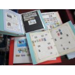 A Collection of World Stamps, mostly used in six binders, includes early Bulgaria, Denmark, Finland,