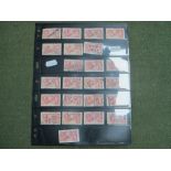 G.B A Collection of Twenty Three KGV 5/- Seahorses, mainly heavy cancelled and a few faults,