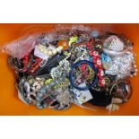 A Mixed Lot of Assorted Costume Jewellery, including Orlik French cigar cutter, etc :- One Box [