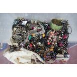 A Mixed Lot of Assorted Costume Jewellery :- One Box [755385]