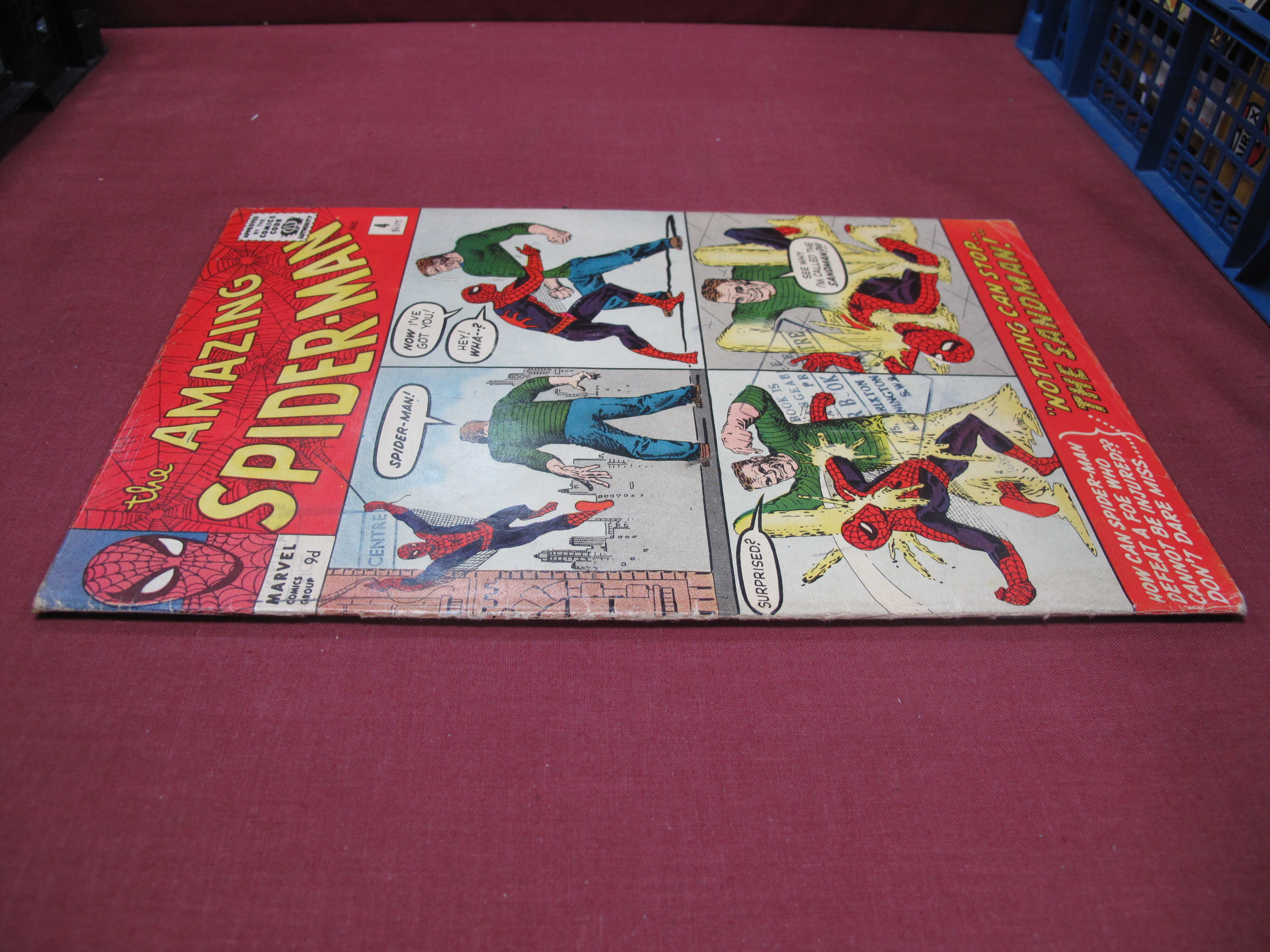 Amazing Spider Man #4 Marvel Comic, age related wear, but overall good condition. - Image 4 of 16