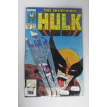 Marvel Comics - The Incredible Hulk #340, overall good - very good condition.