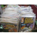 Marvel Comics - Over 150 issues including the thing & Iron Man Silver Surfer, The West Coast