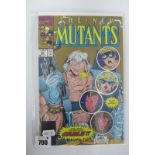 Marvel Comics -The New Mustants #87 second issue, overall good - very good condition.