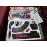 A Boxed Tomy AFX Aurora Formula One Duel Slot Car Racing Set, including Canon Williams No. 5