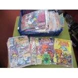 Marvel Comics - Over Seventy Issues of Alpha Flight, including #1, #2, #3, #4, #5, #6 and other