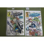 Amazing Spider Man #298 and #299 Marvel Comics, conditions very good.