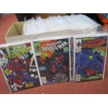 Marvel Comics Over 100 Issues, comprising Web of Spider Man #1. #2. #3, #4, #5, #6 etc plus a