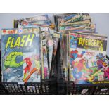Marvel, DC and Independant Comics, to include The Flash #236, UK The Avengers #12, Planet of The