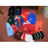 Sporting Clothing, to include referees casual jumpers, Bury F.C jumper, Adidas British Lions New