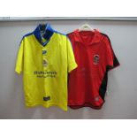 Football Shirts - Stockport County, circa 2000/02 Patrick yellow away, 'Robinson's Best Bitter