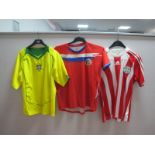 Football Shirts - Brazil, home by Nike, Adidas Paraguay home Juma Cost Rica home, (3).