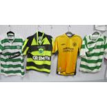 Football Shirts - Glasgow Celtic, home Umbro 'Carling' Logo circa 2003-4 size S. Nike home, away