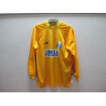 Sheffield Wednesday Yellow Puma Goalkeepers Match Shirt by Puma, featuring Clements & Co Sports