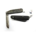 Wilson Sheffield Crows Feet 1946, one blade, can opener, screwdriver, lanyard ring 10cm; unnamed
