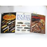 Pocket Knives Collector's Guide, by Bernard Lavine; Antique Knives and Knives of the World. (3)