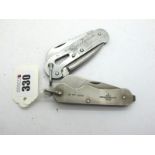 Jack Knives - Harrison Fisher & Co 1952 Military 'Oil The Joints' Knife, one blade, bottle opener,