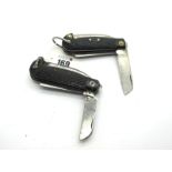 Jack Knife Stamped A.B.L. 1951, plus one other Jack Knife, 9cm. (2)