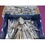 Assorted Plated and Stainless Steel Cutlery, etc (odd / part sets).