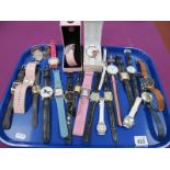 Lorus, Casio, Limit, Citron, and other modern ladies wristwatches :- One Tray