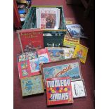 Juvenalia - Annuals, games, thrilling stories for boys (hardback), etc:- One Box.