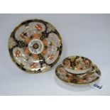 Royal Crown Derby Imari Pattern Trio 4971.