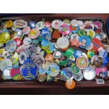 Lapel Badges, predominantly tin from the 1990's, RNLI, New Cavalier, MaClean Homes, Postman Pat,