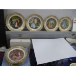 Ten Franklin Porcelain 'The Grimm's Fairy Tales' Plates, together with Wedgwood and other collectors