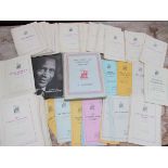 A Selection of Mid XX Century and Earlier Theatre Programmes, many from The Playhouse Sheffield:-