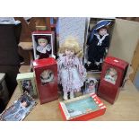 A Selection of Alberon and Other Collectable Dolls, mostly boxed, mostly vintage dressed:- One Box