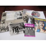 The Beatles - Alan Williams (Beatles First Manager) business card, scrapbooks, other publications