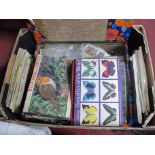 An Extensive Collection of Cigarette Cards, loose and in albums, nature, space, science, history