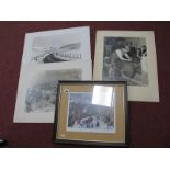 After George Cunningham, 'Crookes' 228/500, pencil signed limited edition print 228/500; plus a
