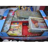 Juvenalia - Jigsaws, board games Victory Geographical puzzle, etc, all circa 1950/60's.