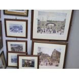 Terry Gorman, Limited Edition Colour Prints of 500. 'The Meeting Corner' 37 x 45cm, and 'The Wicker'