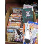 An Interesting Collection of Manga Japanese Comics Books, Graphic Novels, and similar to include