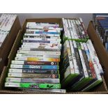 Approximately Ninety Microsoft X Box 360 Games, to include Fifa 13, Saints Row The Third, Sonic