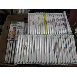 Approximately Ninety Nintendo WII Games, to include Active 2, Tiger Woods PGA Tour 08, FIFA 10,