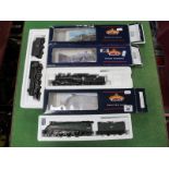 Three Bachmann 'OO' Gauge/4mm Boxed Steam Locomotives for Spares or Repair, A Ref No 31.954A Class