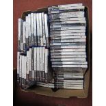 Approximately Ninety Sony Playstation 2 (PS 2) Games, including Pop Idol, Guitar Hero II, GTA III,