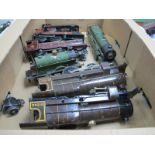 Five Hornby 'O' Gauge/7mm Tender Locomotives with Part Mechanisms for Spares of Repair, including a