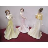 Royal Doulton Figurines, to include Jenny, 21cm high Kathryn and Bethany. (3).