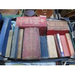 Burke's History of The Landed Gentry 1906 and 1889, Debrett's Peerage 1902, other books:- One Box.