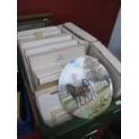 Royal Doulton Limited Edition Collectors Plates, "As Once The Worked The Land", all boxed (12):- One