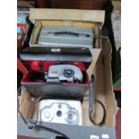 Zeiss Ikon Moviflx Super, (cased), together with Zeiss Ikon movikon, Zeiss movilux 9B:- One Box.