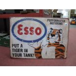 Advertising - 'Put a Tiger In Your Tank' Metal Wall Sign, 50 x 70cm