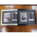 'Die Another Day' and 'The Simpson's' Film Cells, with certificate of authenticity by Excalibur