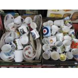 Colclough Dinner Ware, Royal Standard 'English Rose' China, and a box of China mugs, etc:- Two