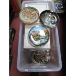 Bradford Exchange Collectors Wall Plates, 'Jewels of The Gold Ring (8) all boxed. Royal Worcester